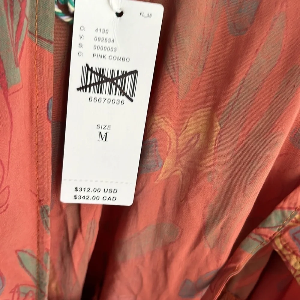 NWT Anthropologie Bobo Choses Floral Maxi Dress Size Medium